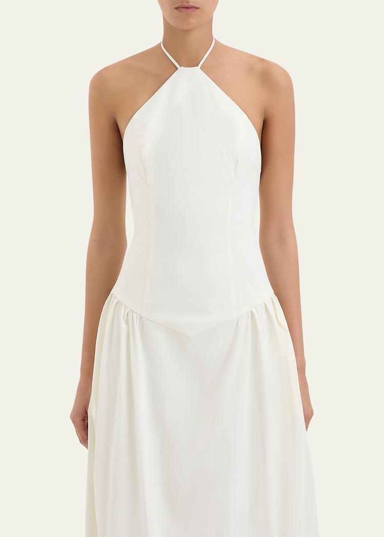 florent drop-waist bubble gown