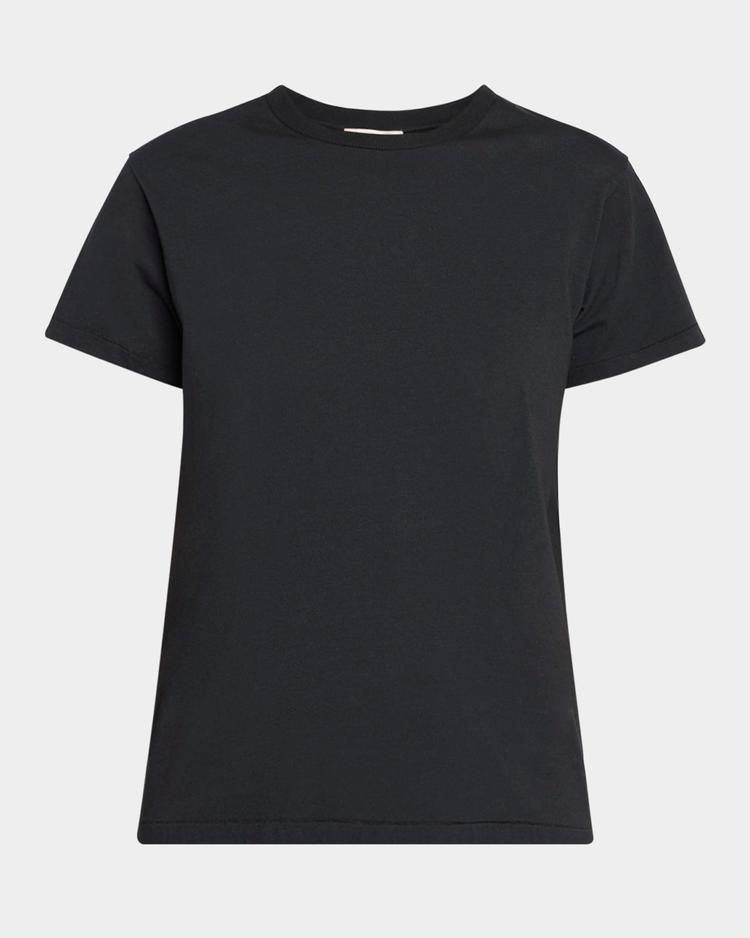 florie short-sleeve cotton top