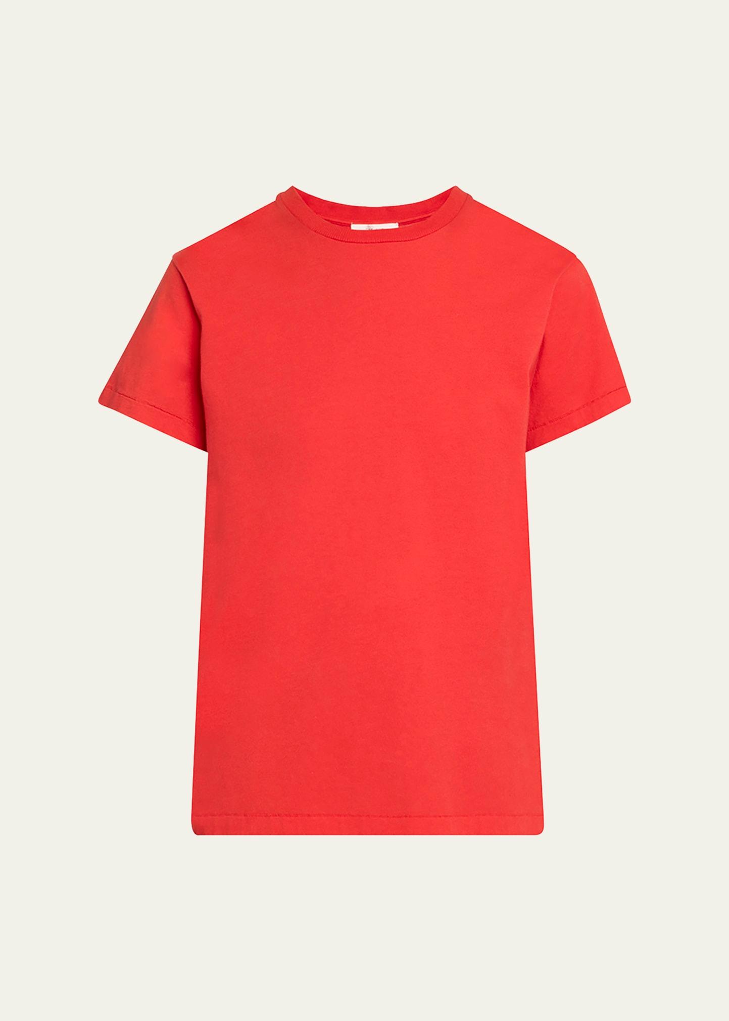 florie short-sleeve cotton top