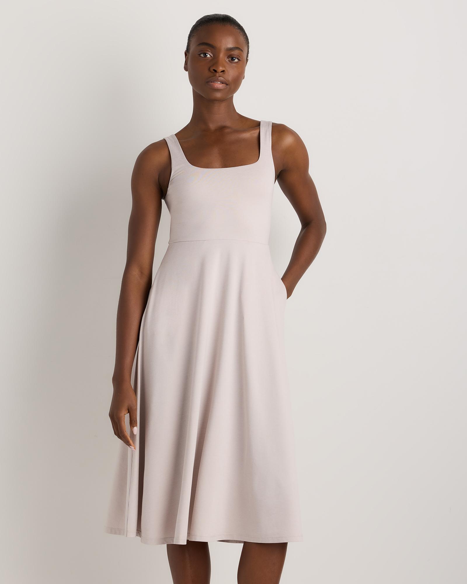 flowknit breeze fit & flare dress