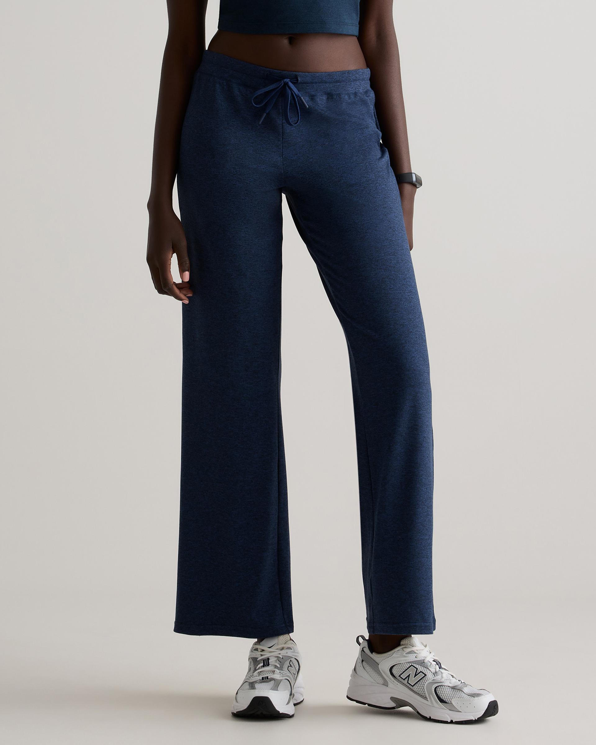 flowknit wide leg pants