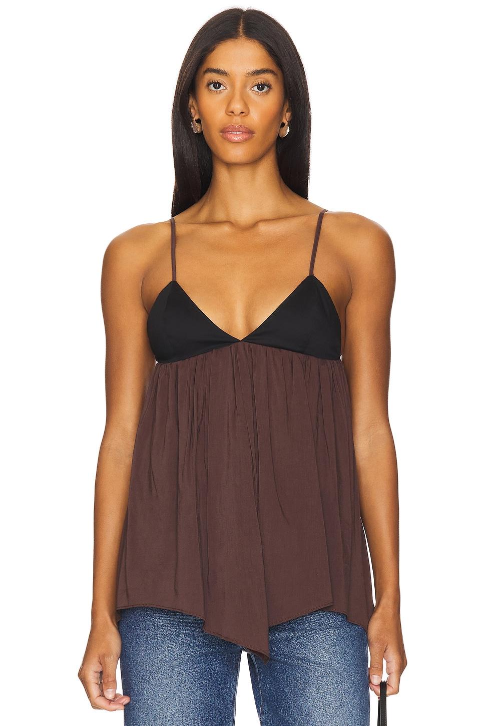 flowy triangle cami