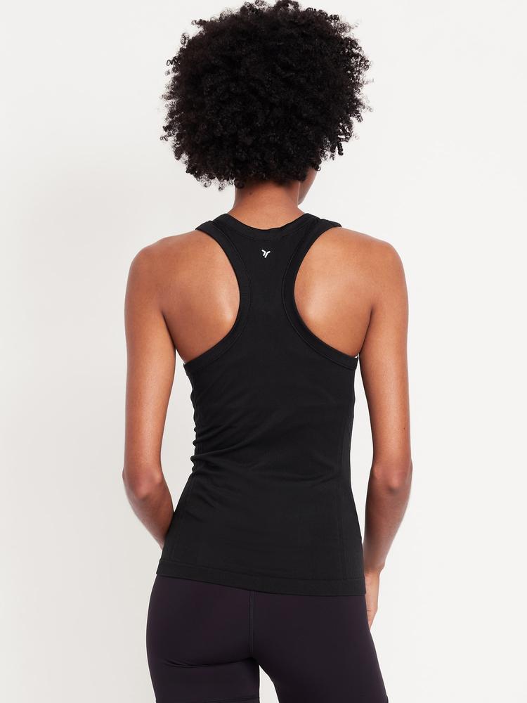 fluid seamless fitted tank top
