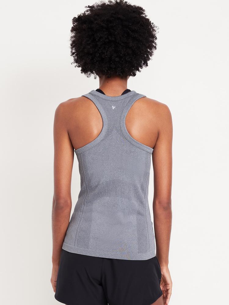 fluid seamless fitted tank top