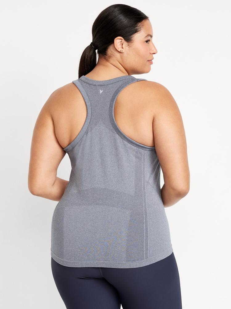 fluid seamless fitted tank top