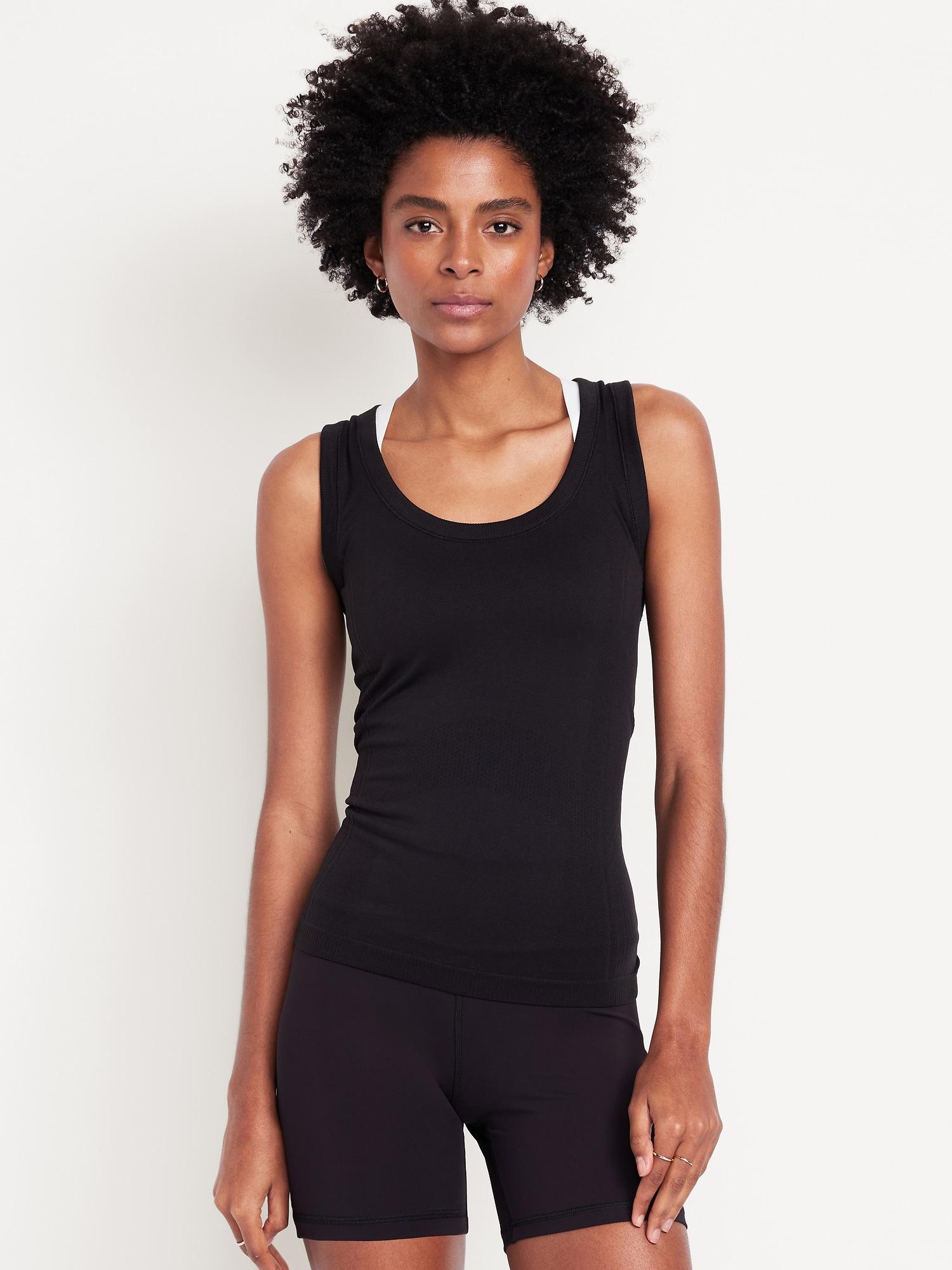 fluid seamless fitted tank top
