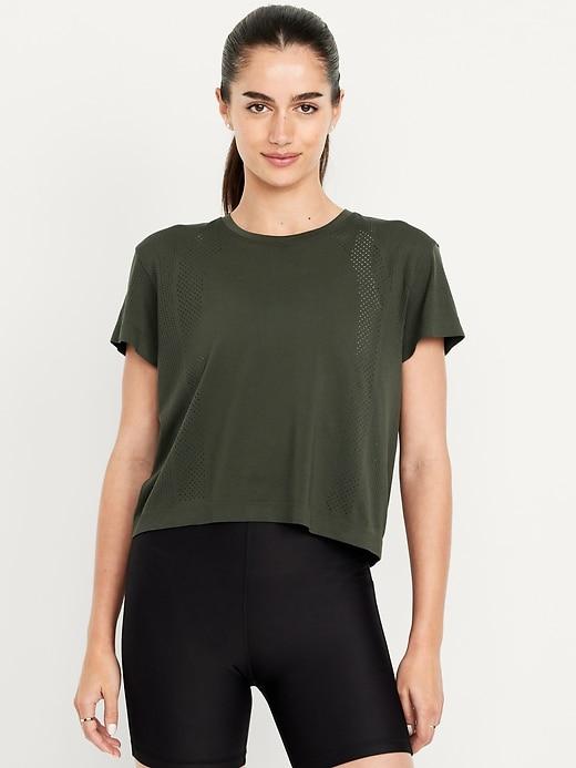 fluid seamless loose t-shirt