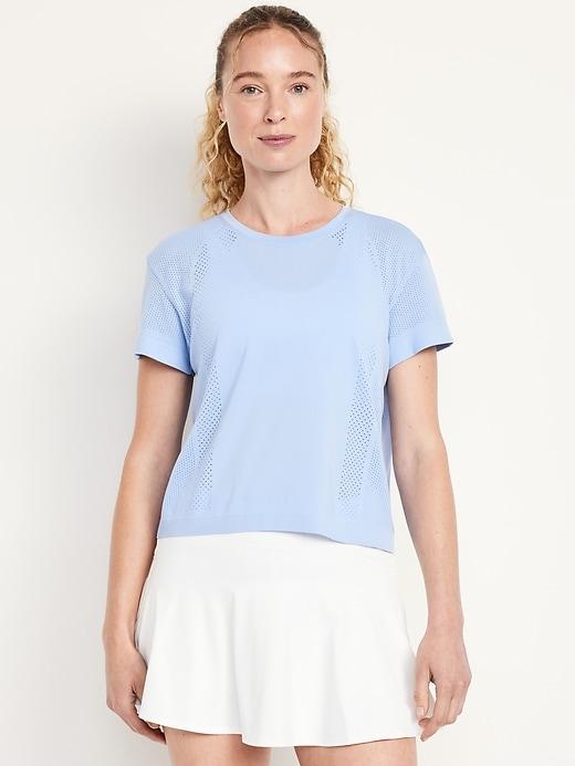 fluid seamless loose t-shirt