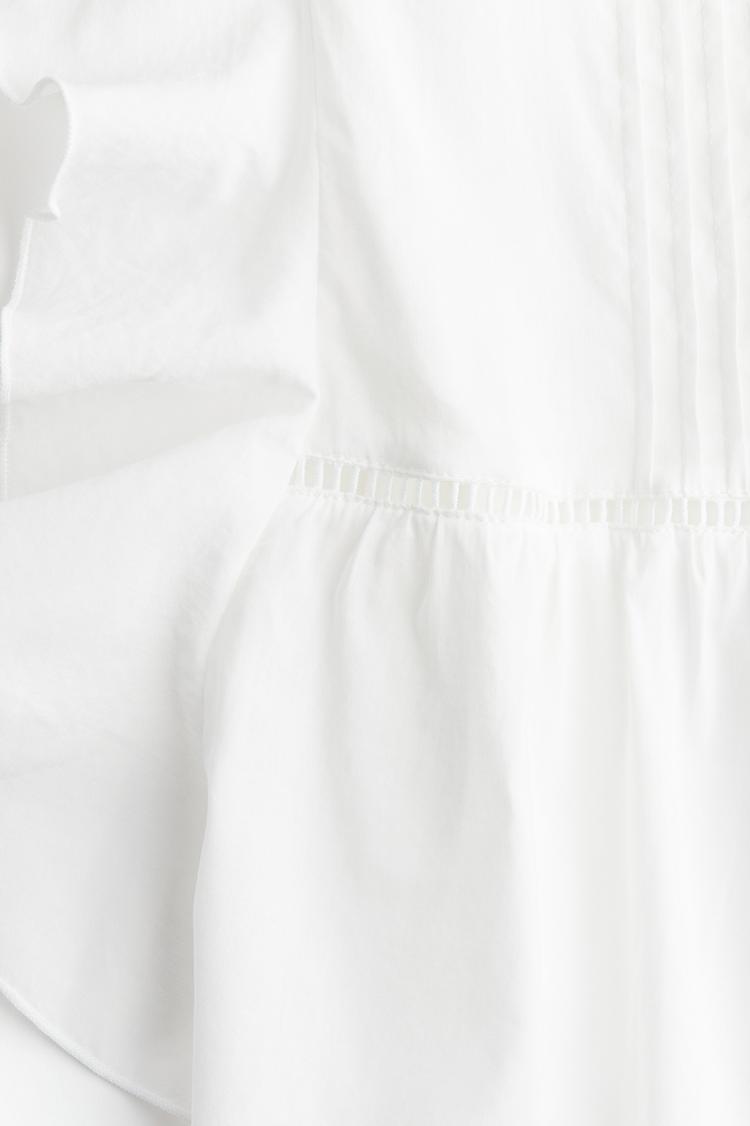 flutter-sleeved blouse