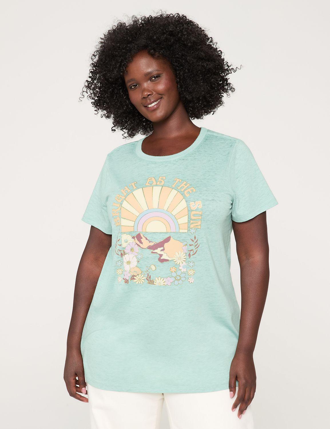 foiled bright as the sun graphic tee
