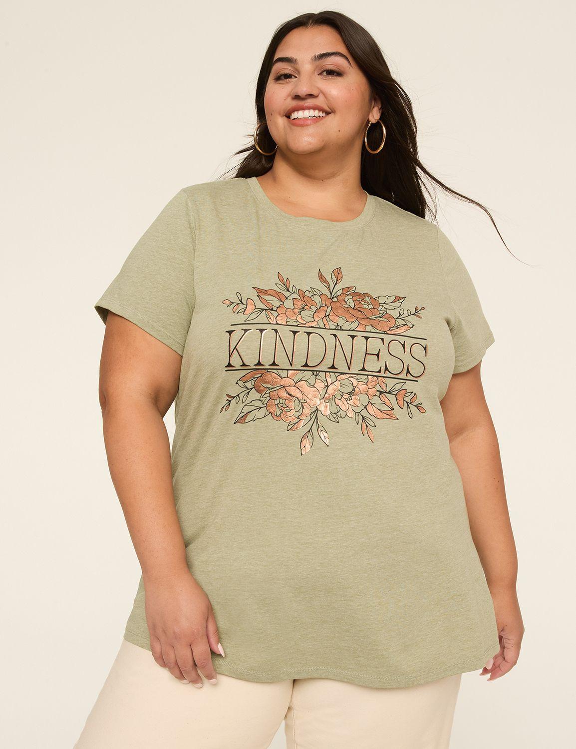 foiled kindness graphic tee