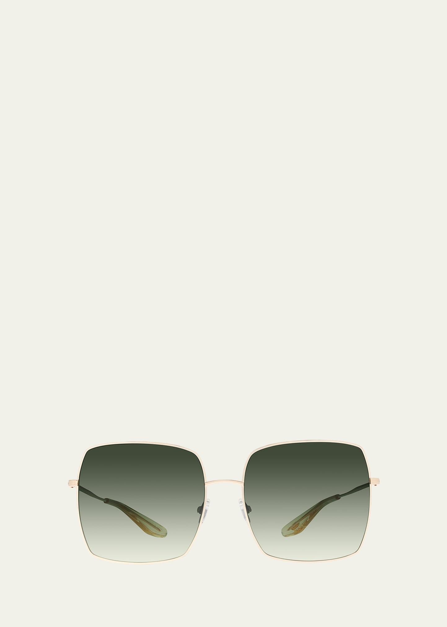 folasade titanium  square sunglasses
