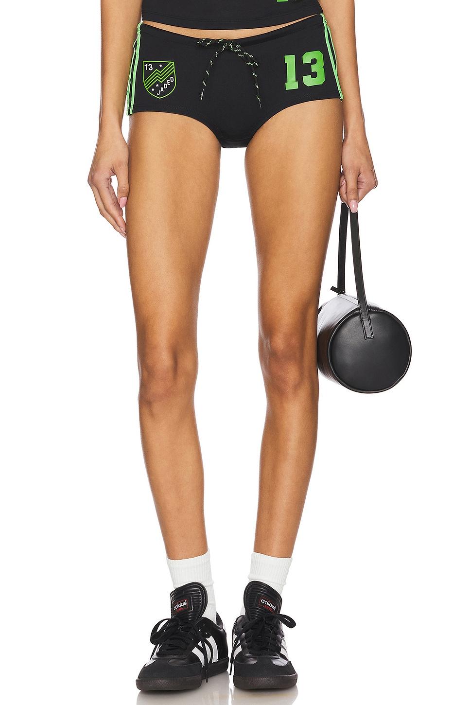 football mini shorts