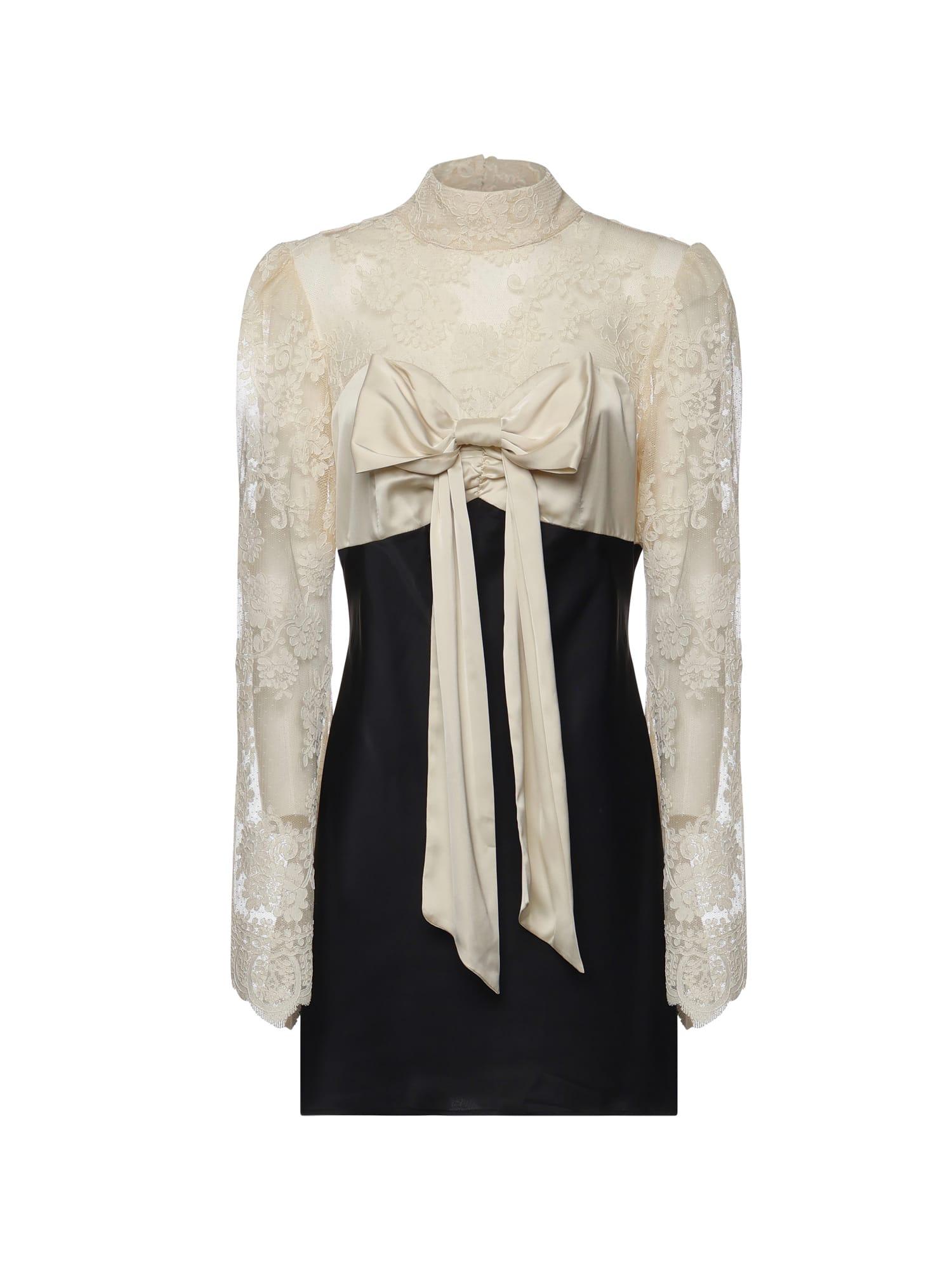 for love & lemons grace lace mini dress