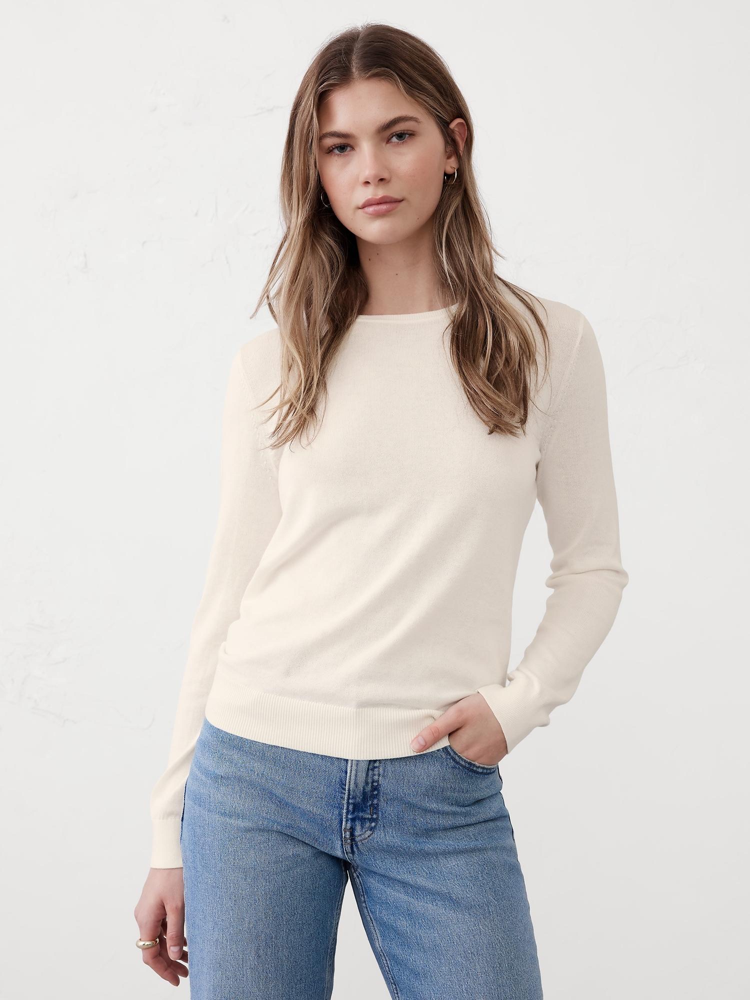 forever crew-neck sweater
