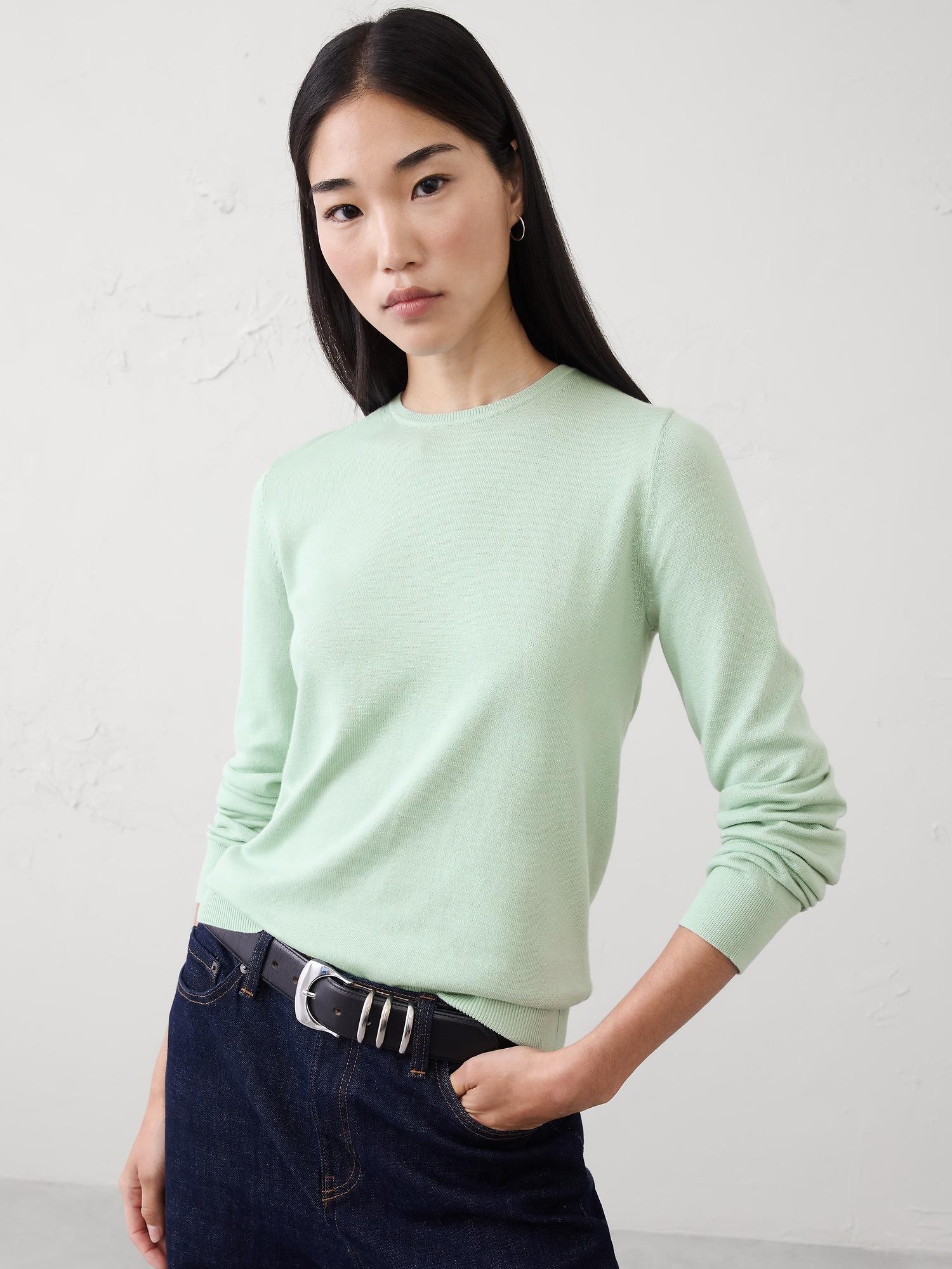 forever crew-neck sweater