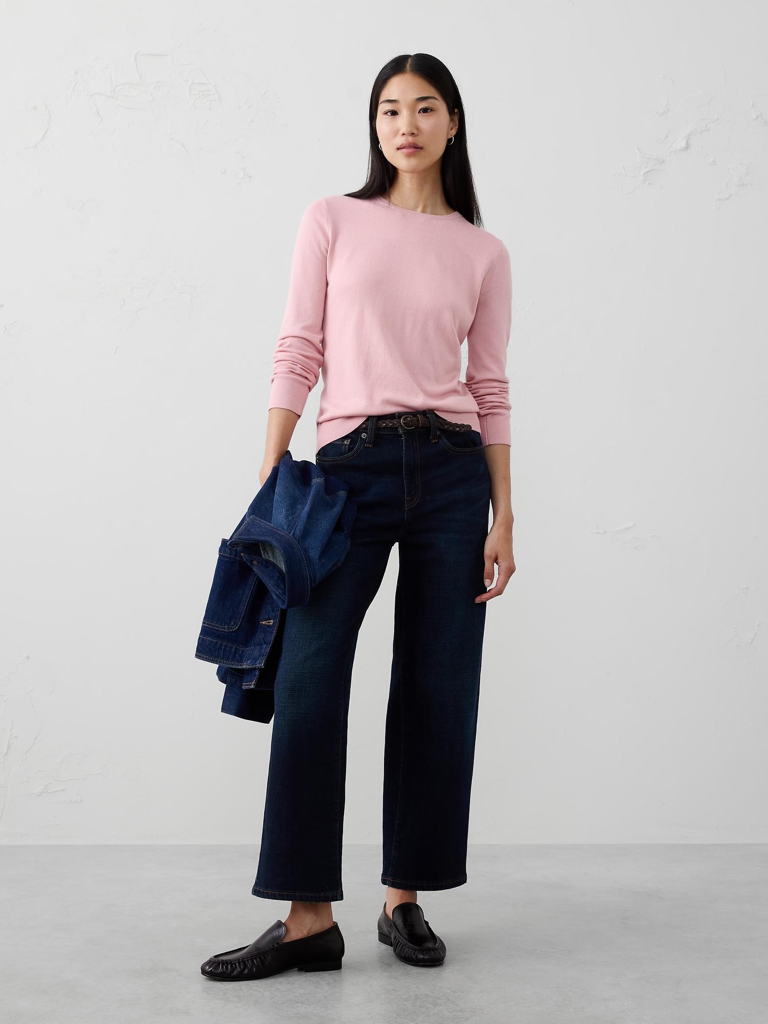 forever crew-neck sweater