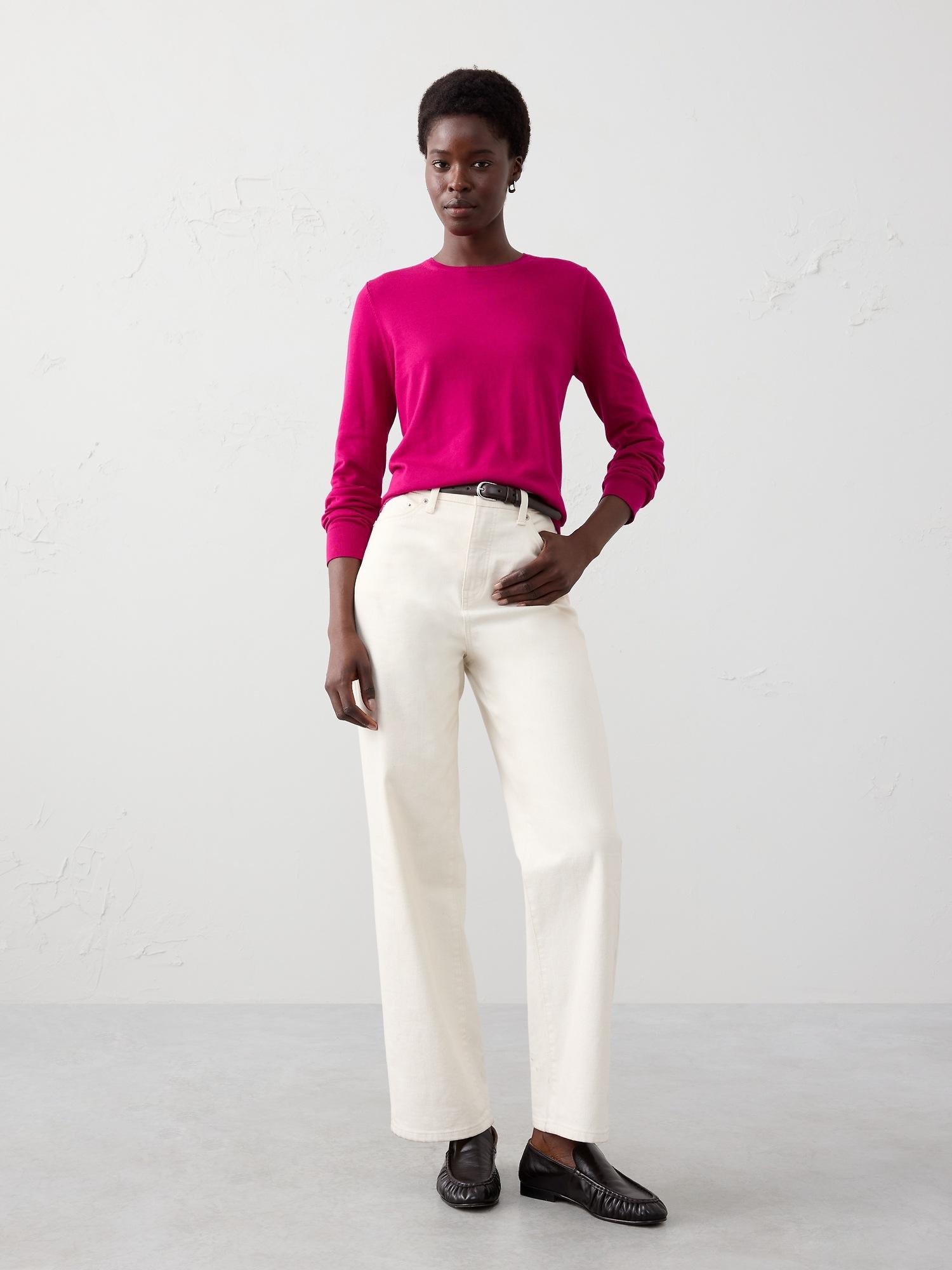 forever crew-neck sweater