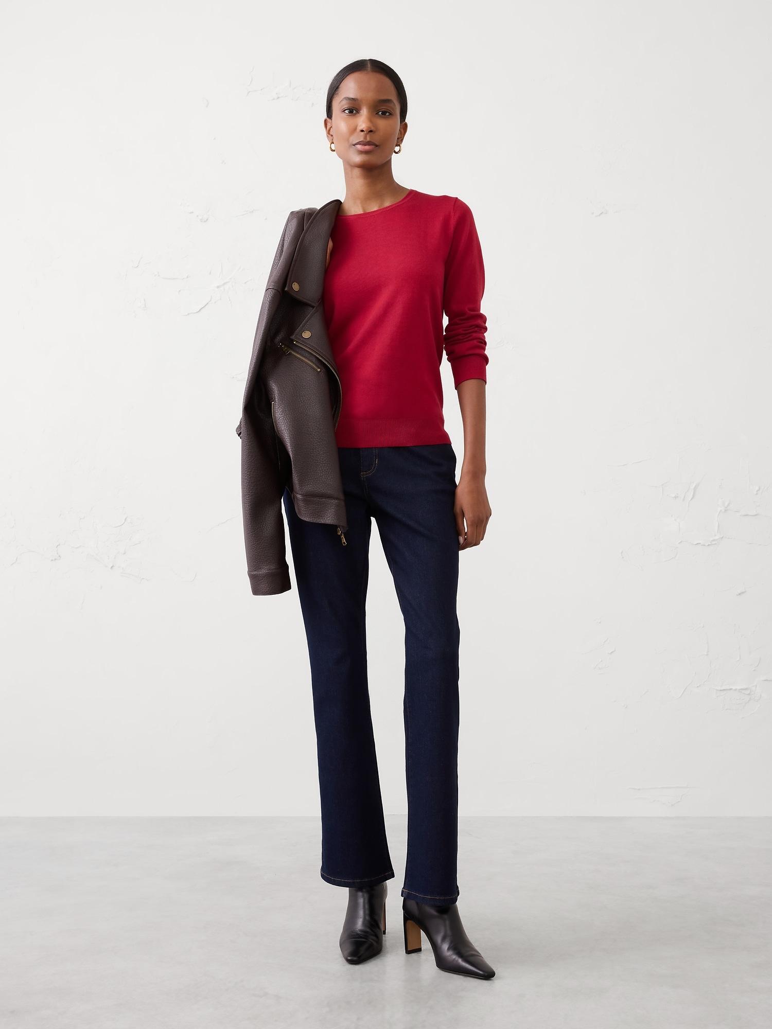 forever crew-neck sweater