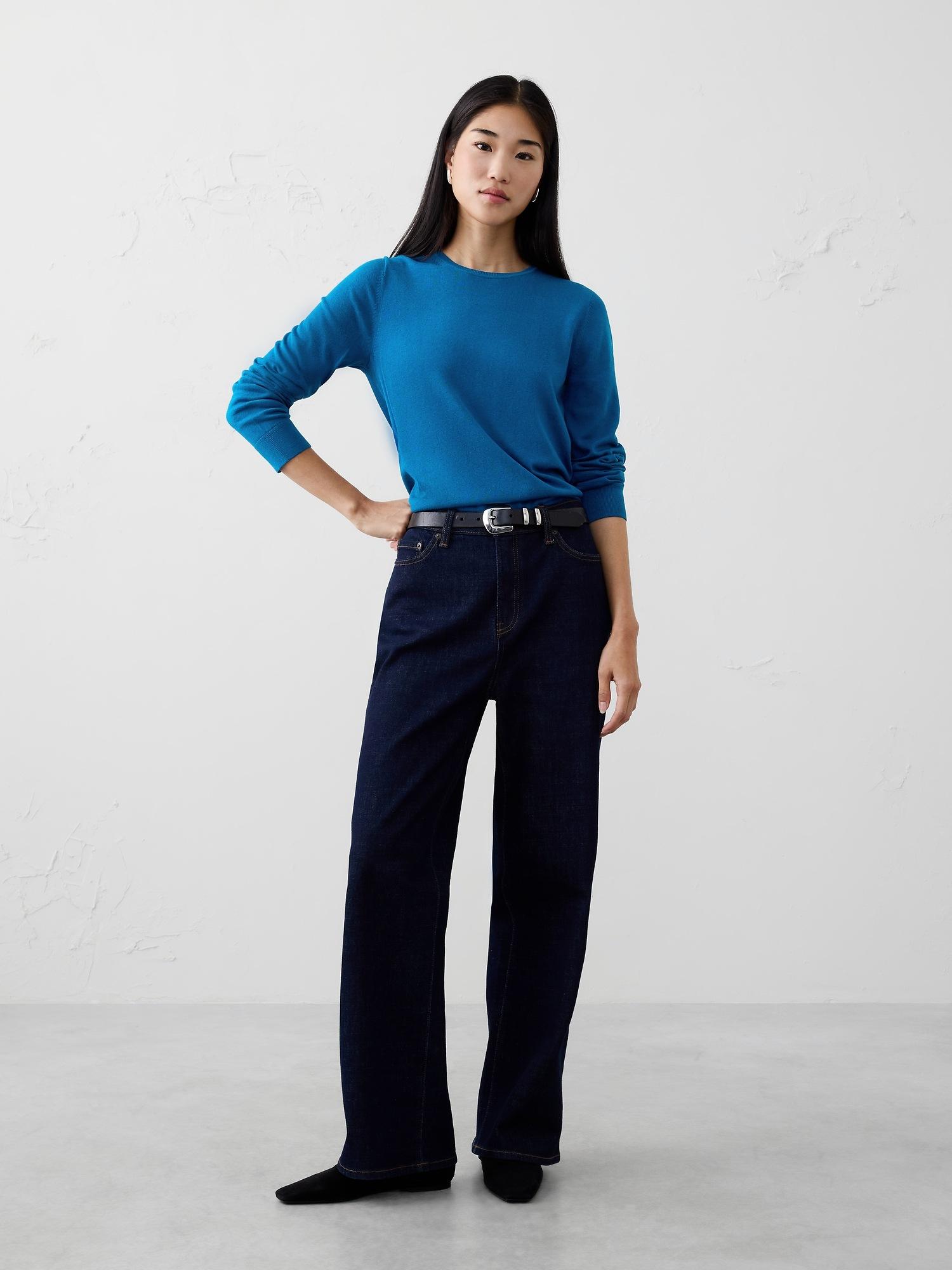 forever crew-neck sweater