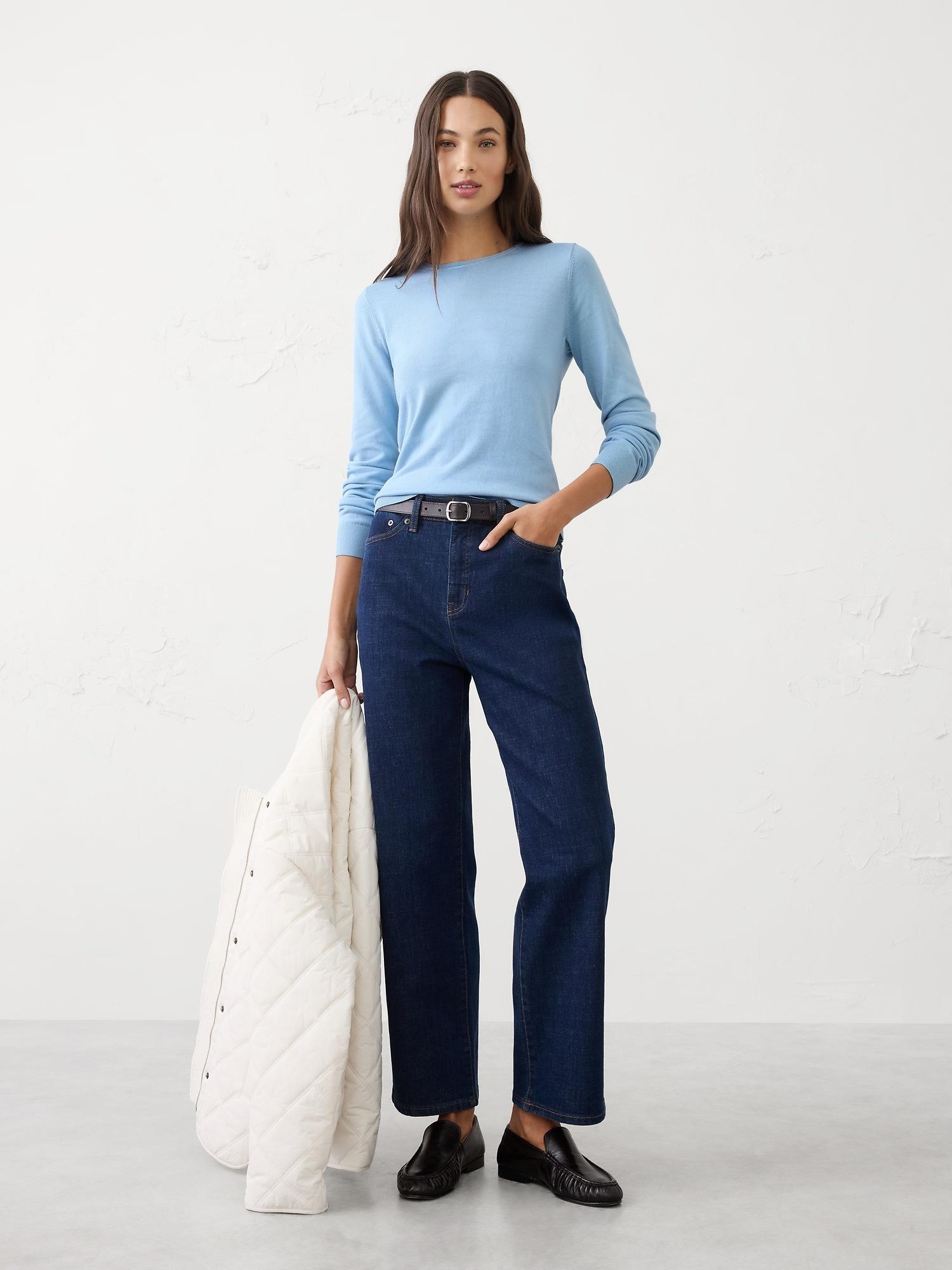 forever crew-neck sweater