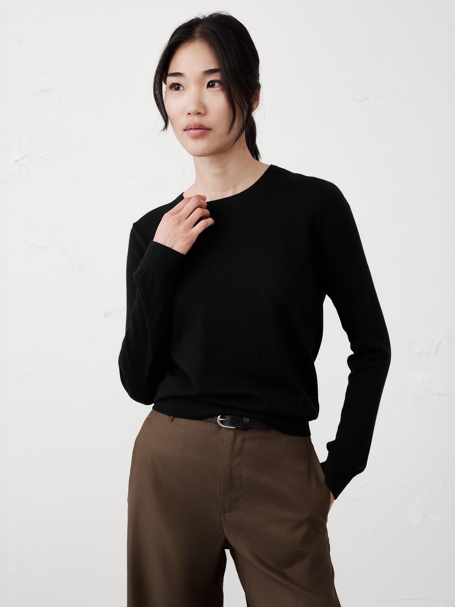 forever crew-neck sweater