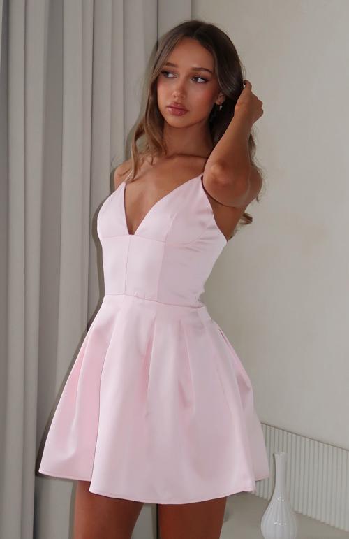 forever radiant mini dress pink