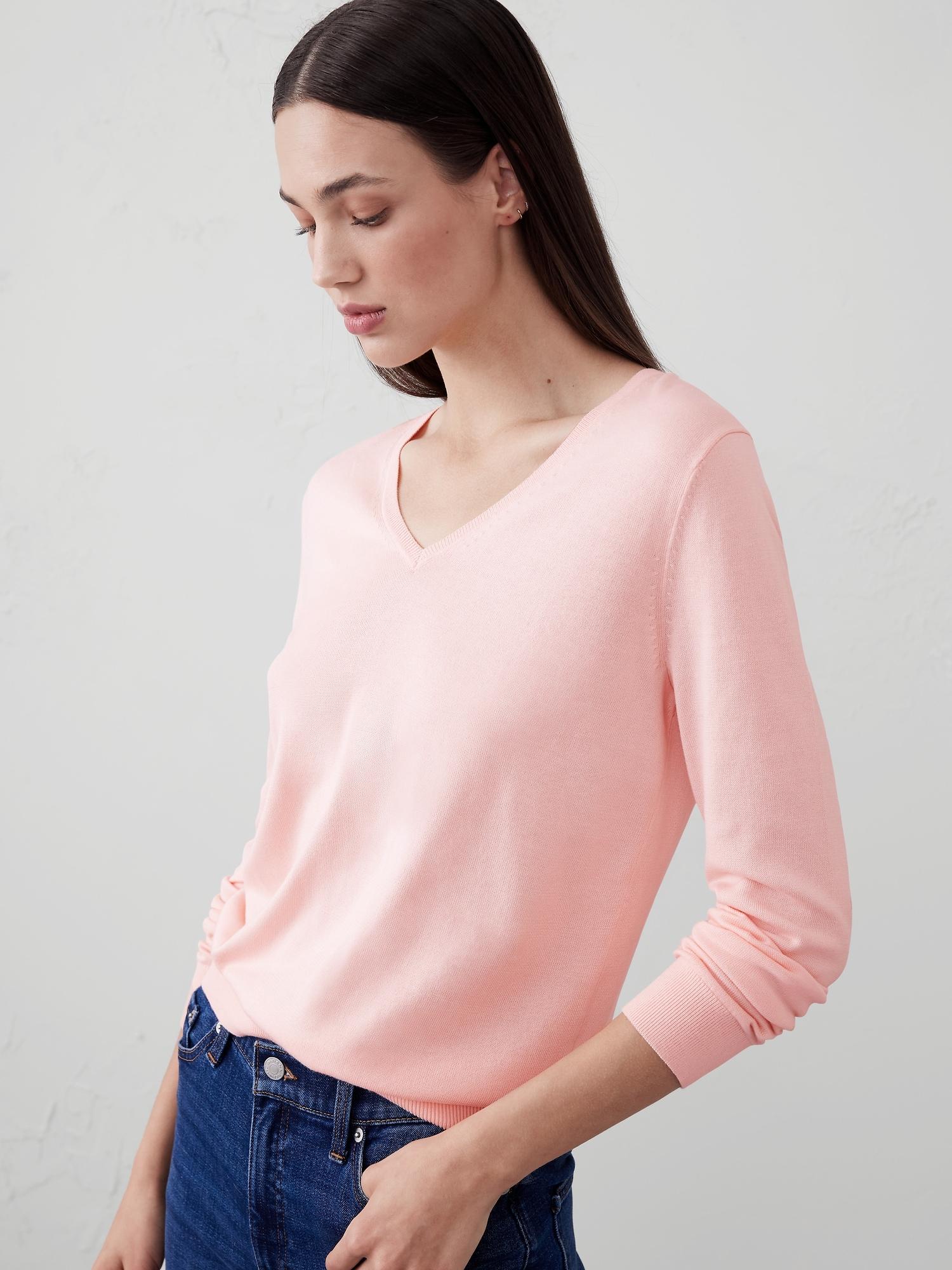 forever v-neck sweater