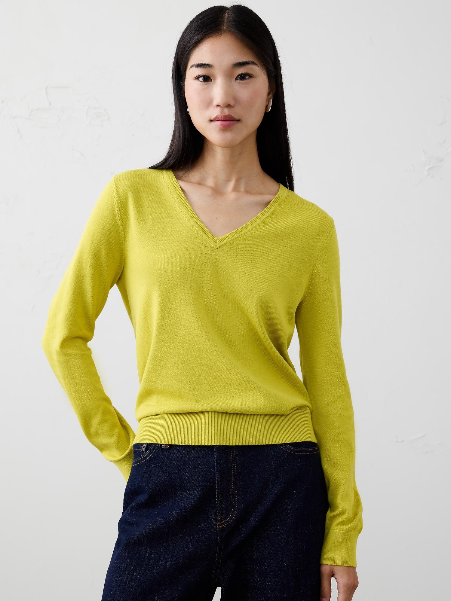 forever v-neck sweater