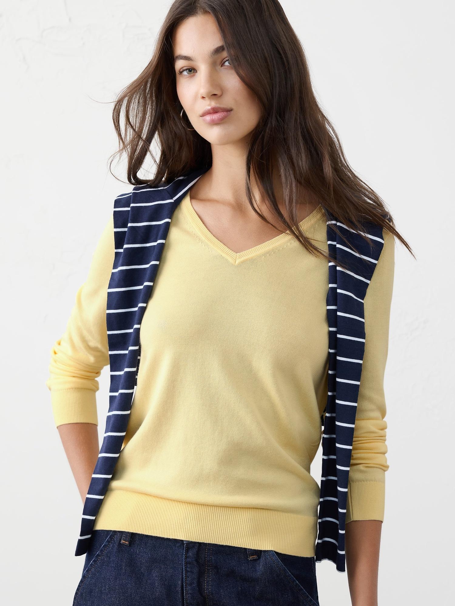 forever v-neck sweater