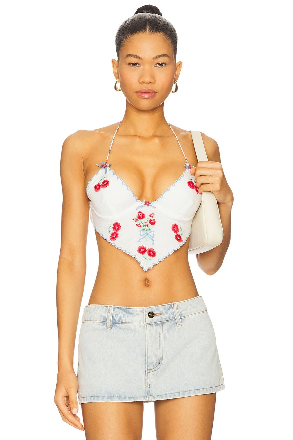 forget me not bra top