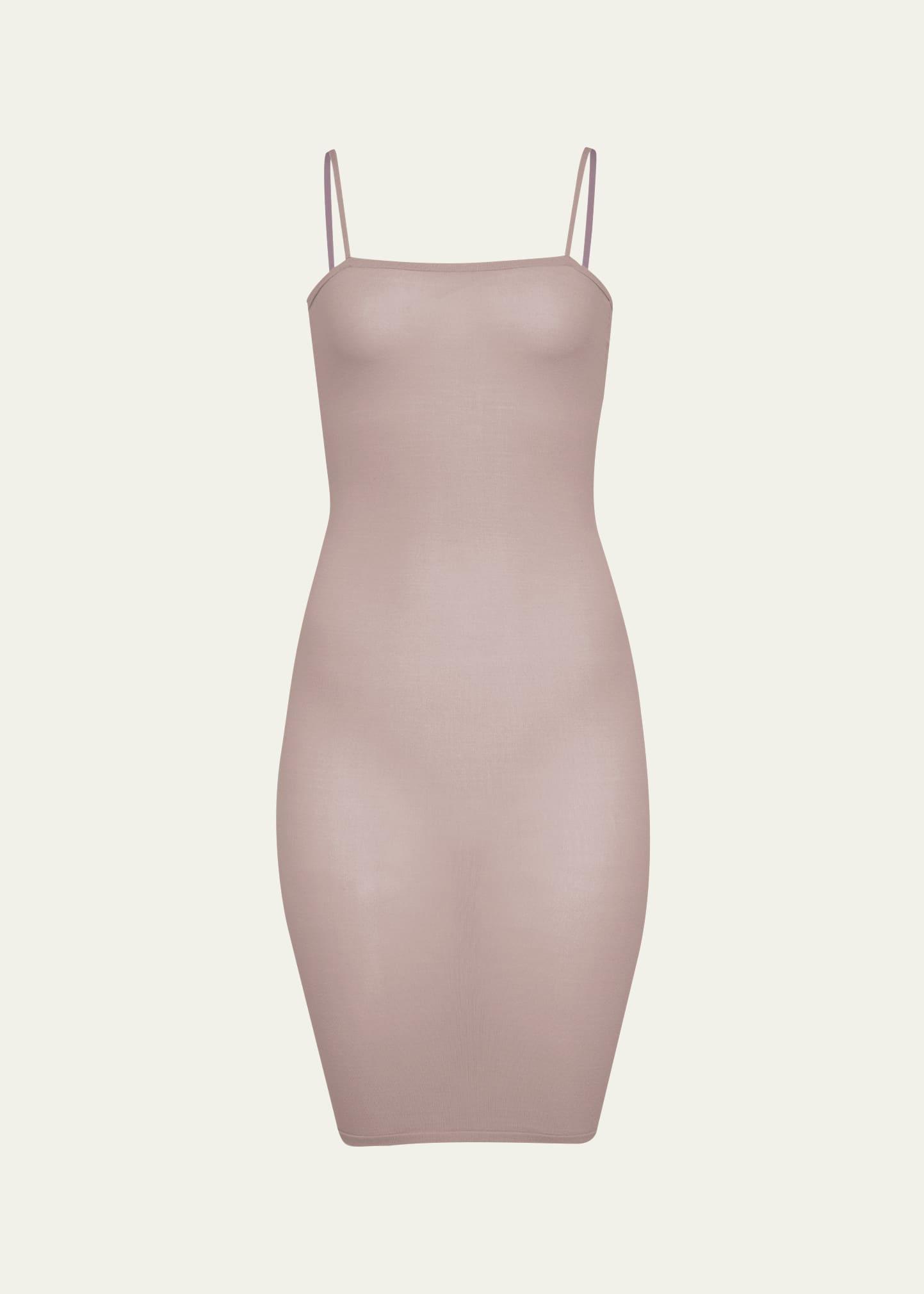 form-fitting cami dress
