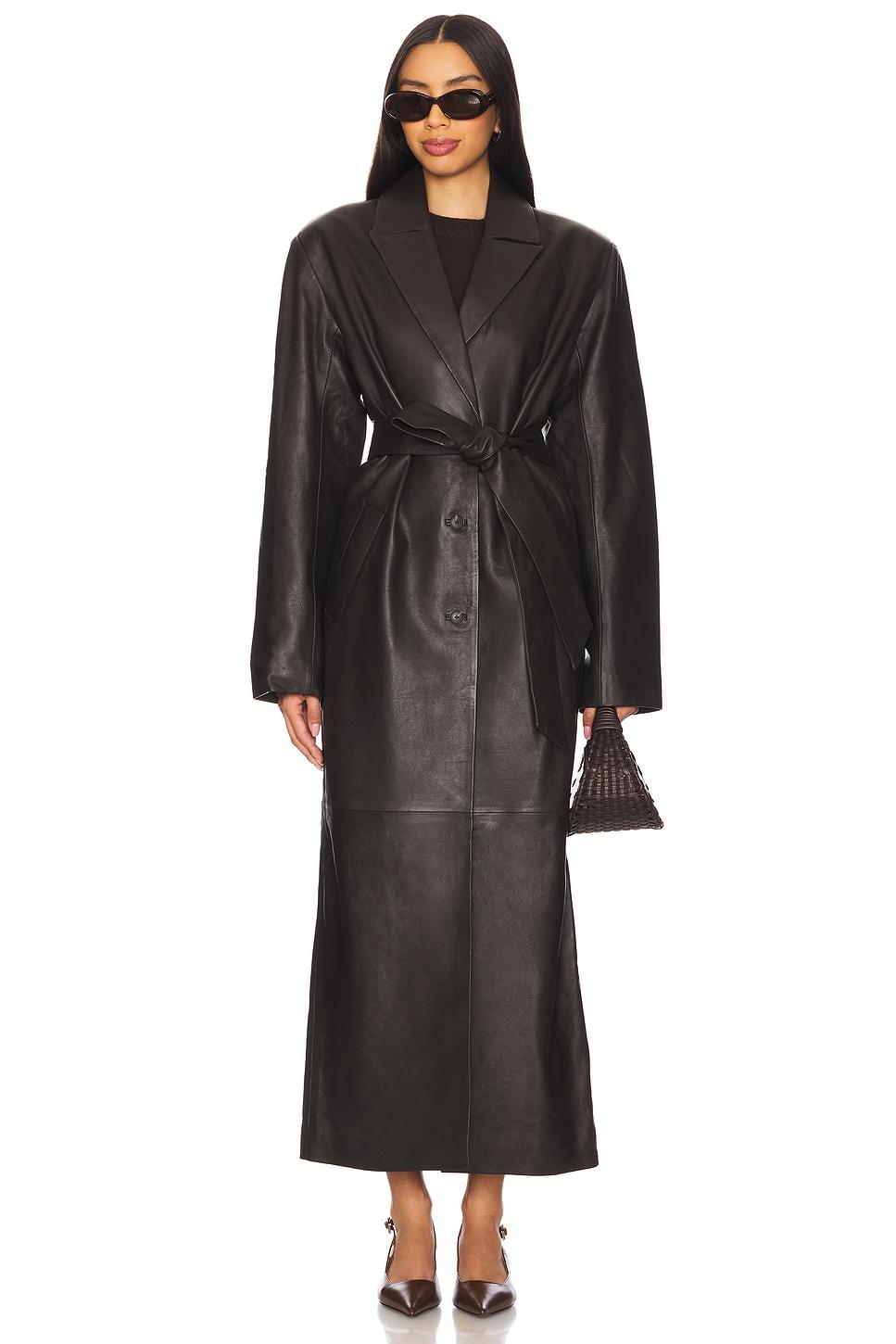 formosa leather coat