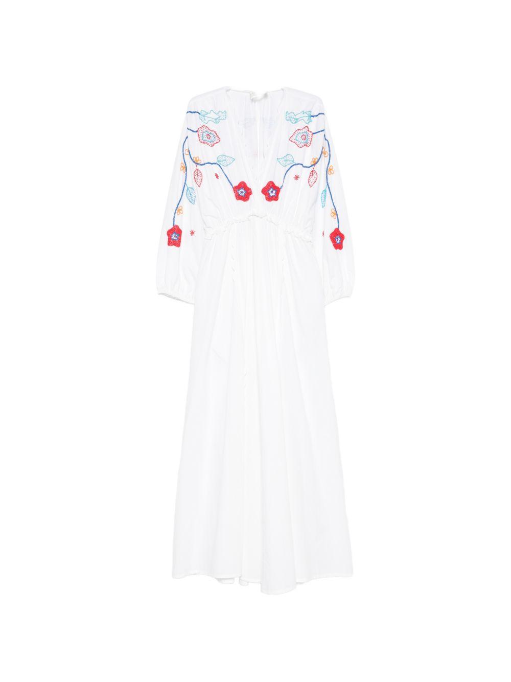 forte forte forte dresses bianco cotton - women