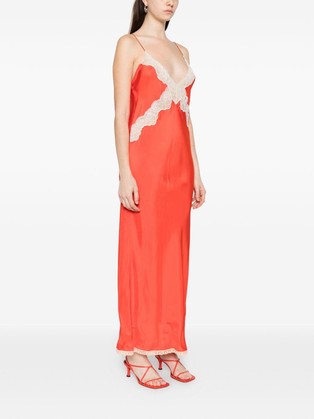 forte forte forte dresses red fabric - women