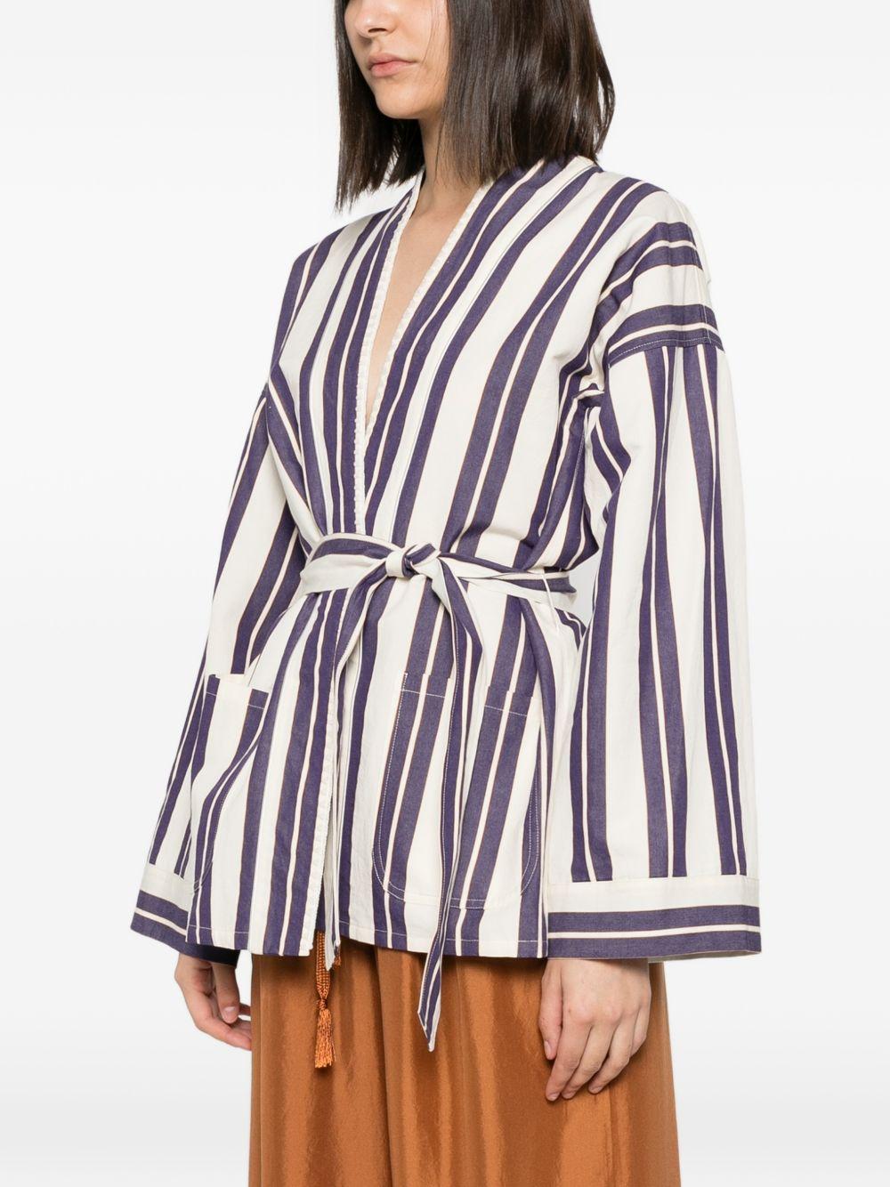 forte forte forte jackets blu cotton linem - women