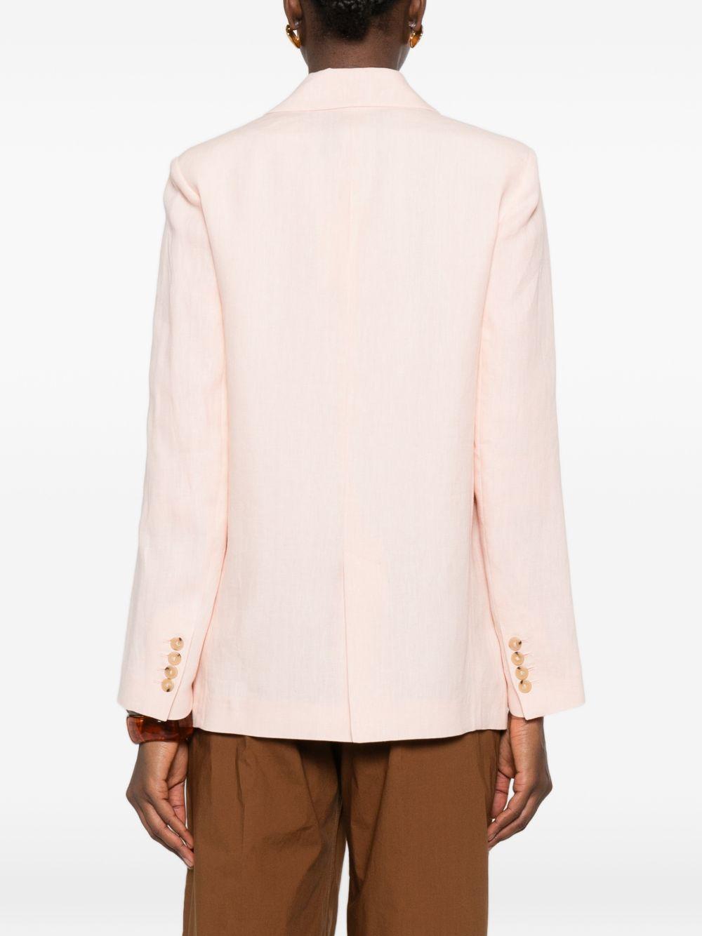 forte forte forte jackets pink fabric - women