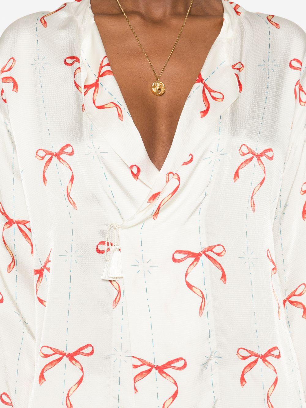 forte forte forte shirts red viscose - women