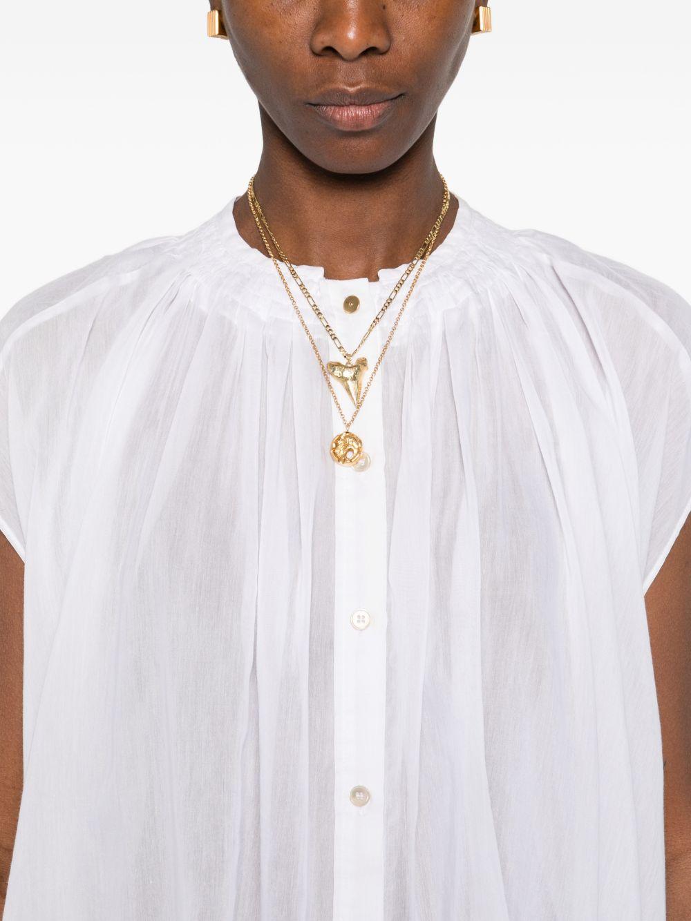 forte forte forte shirts white cotton silk - women