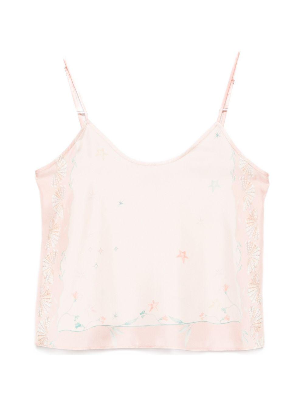 forte forte forte top rosa silk - women