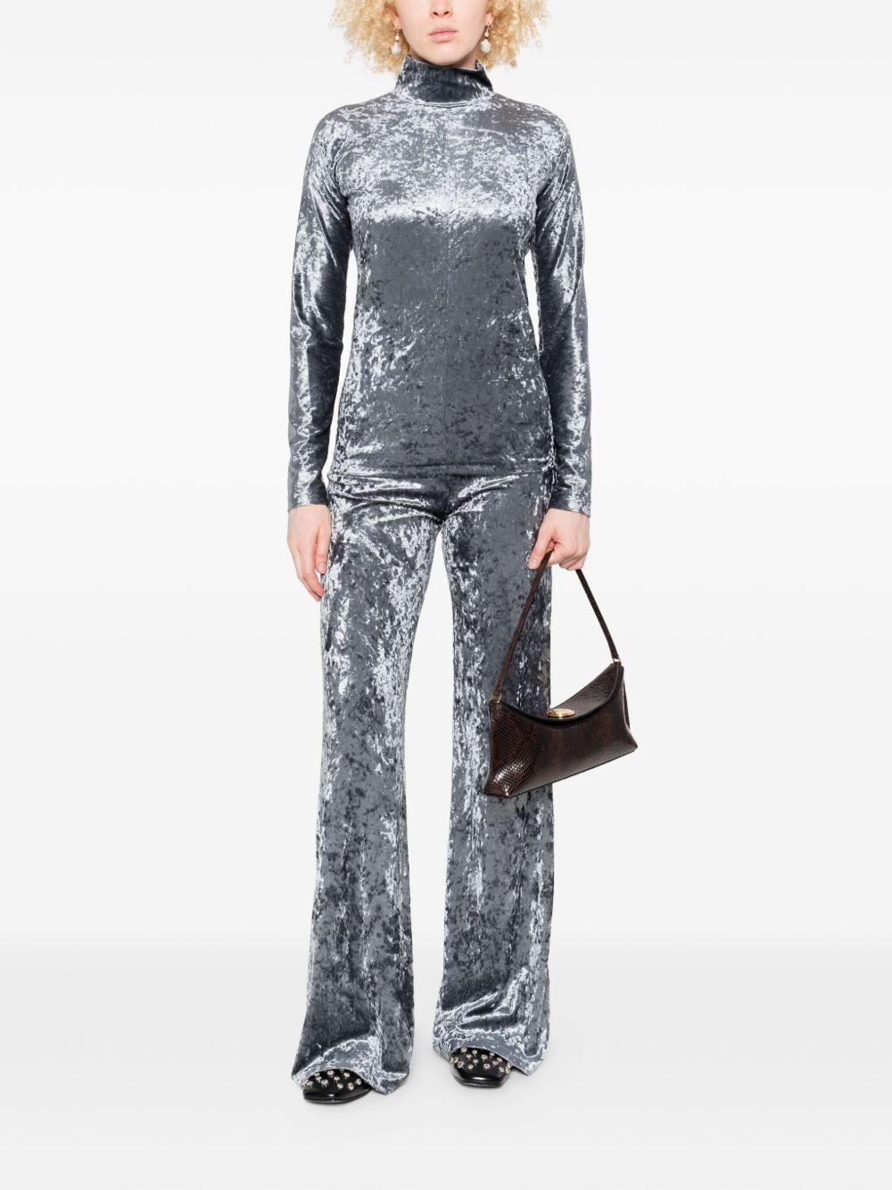 forte forte forte trousers grey - women