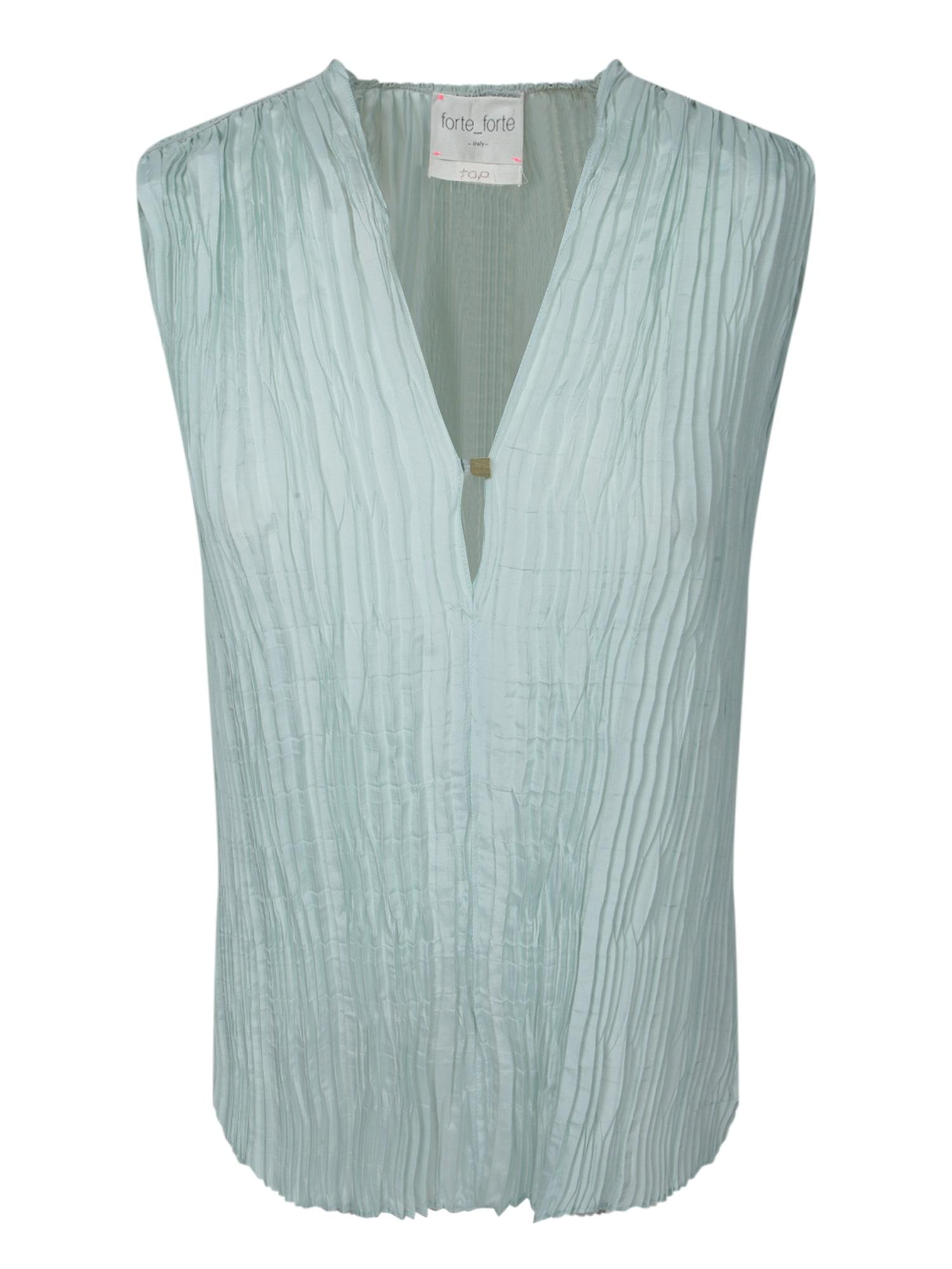 forte_forte ecoviscose pliss top