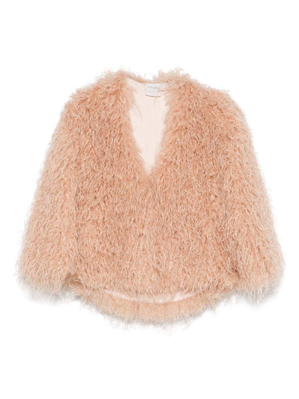 forte_forte faux fur jacket