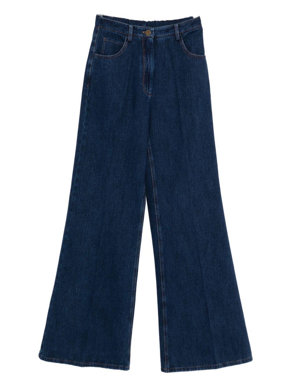 forte_forte flared denim jeans