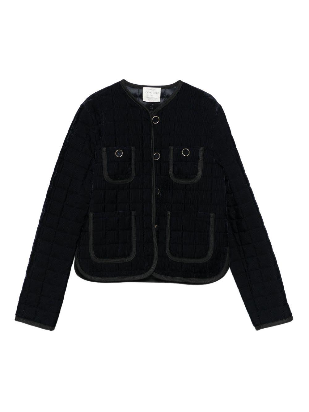 forte_forte matelasse short jacket