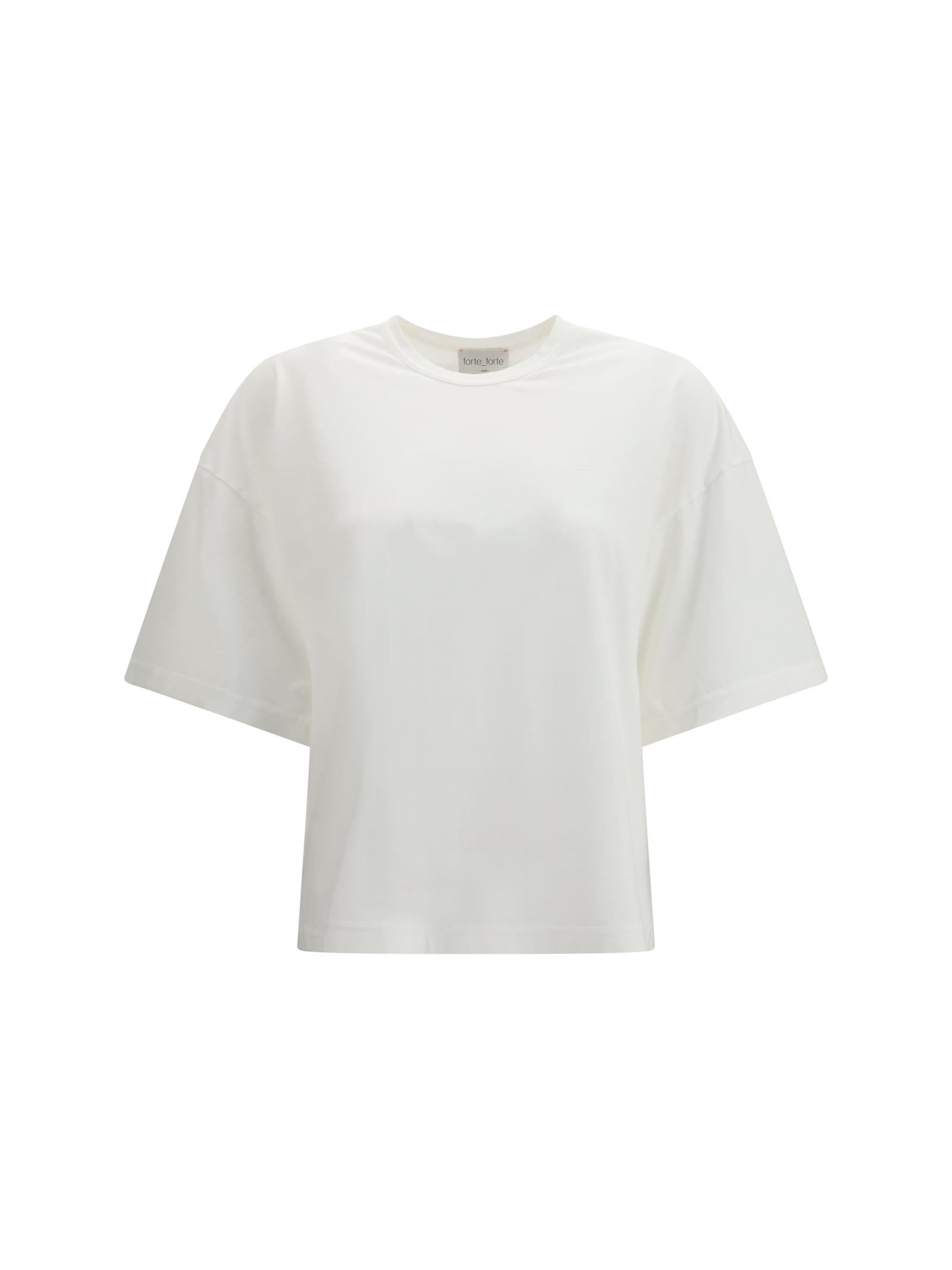 forte_forte oversized cotton jersey t-shirt