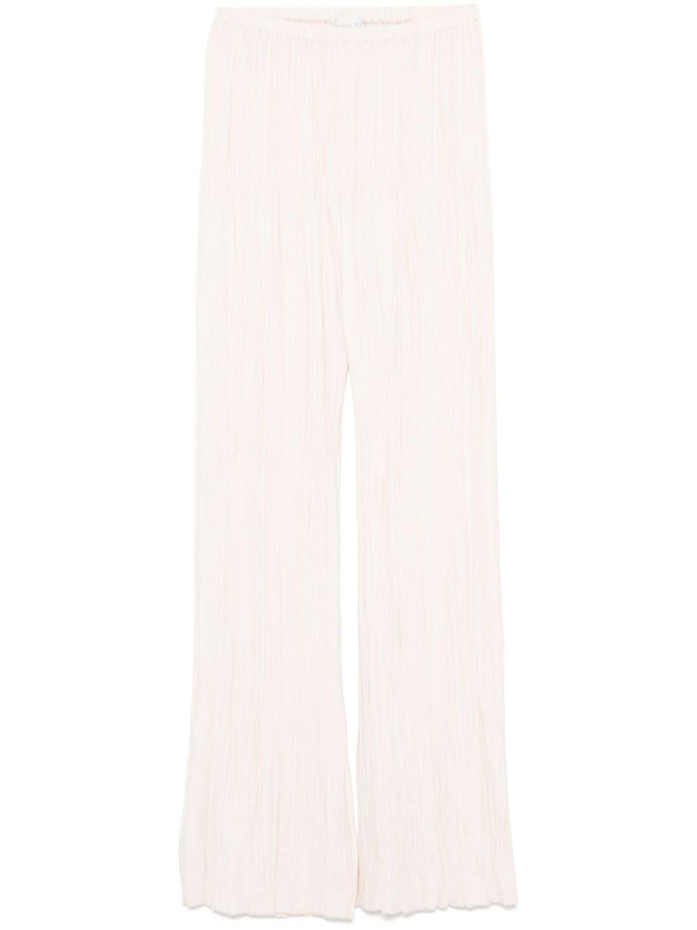 forte_forte pleated crepe trousers