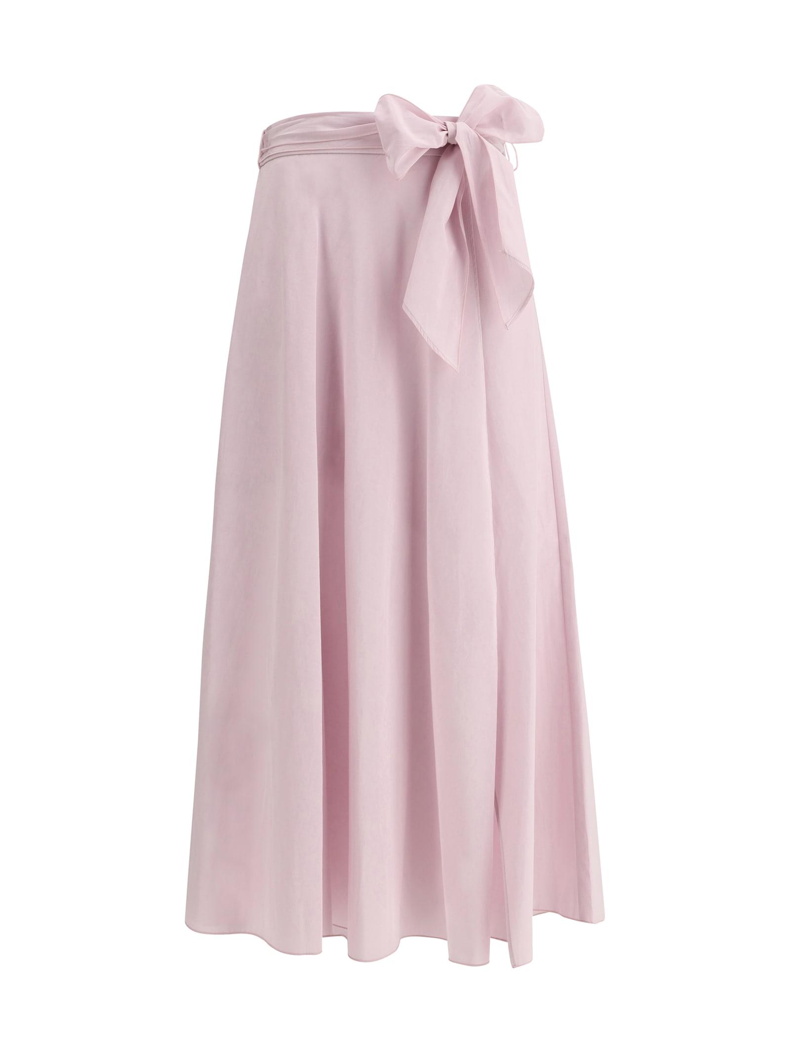 forte_forte taffeta wallet skirt