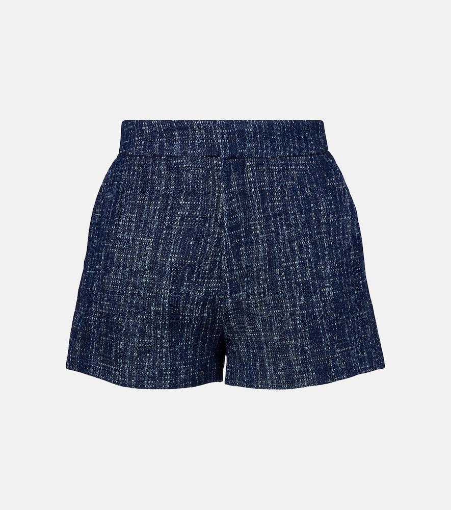 frame cotton tweed shorts