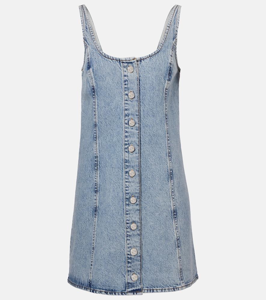 frame denim shift dress